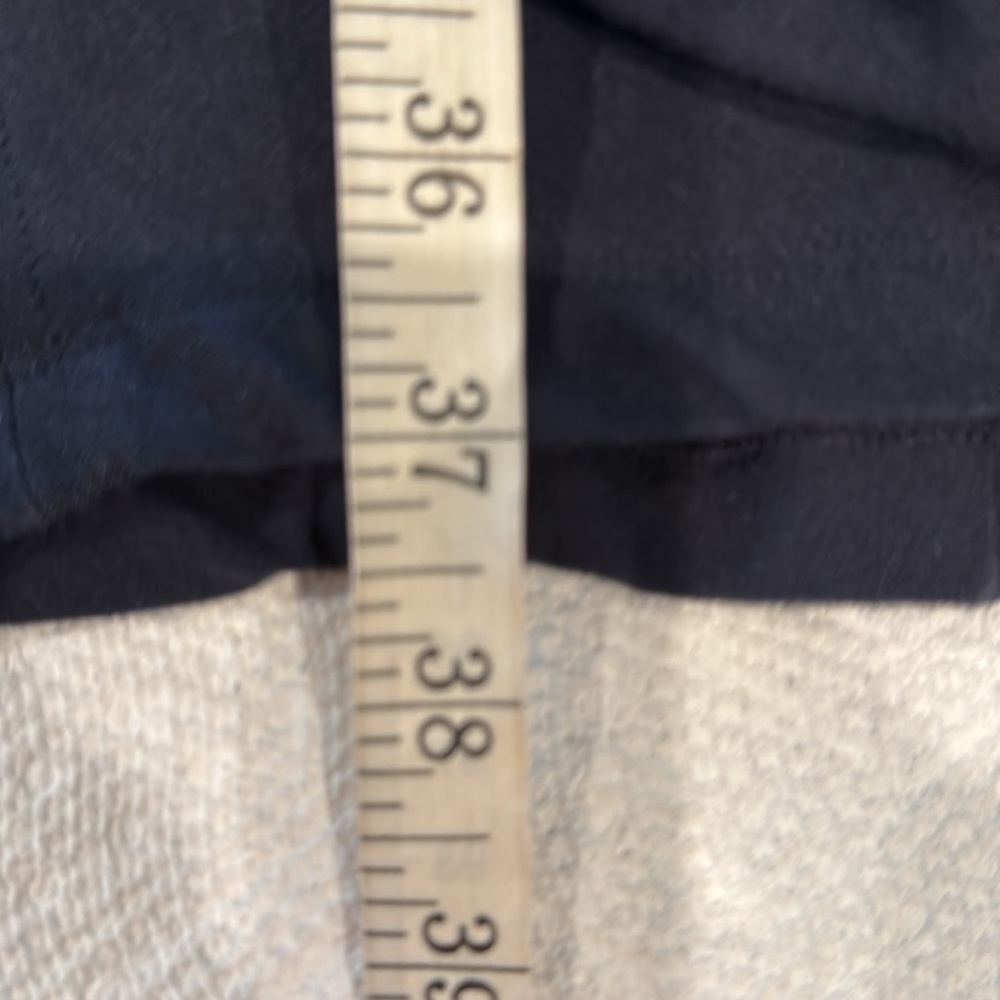 Athleta Apres Navy Side Ruched Dress Size Small - Picture 11 of 14